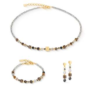 Coeur de Lion Armband Shape Mix Spikes Smoky Glow