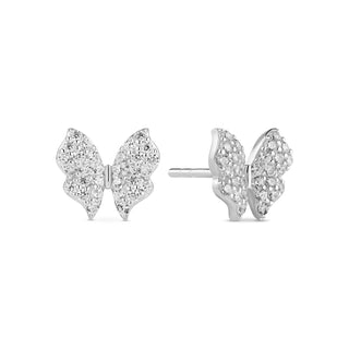Ohrstecker 925/- rh Zirkonia Schmetterling