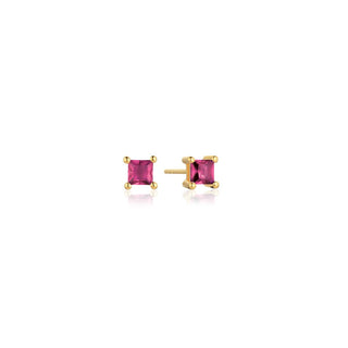 Sif Jakobs Ohrstecker Ellera Silber 925 Zirkonia Pink