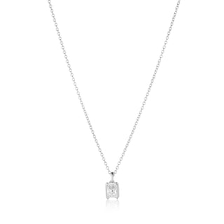 Sif Jakobs Halskette Roccanova 925/- Silber rhodiniert Zirkonia
