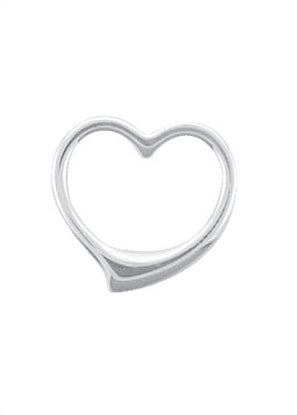 Anhänger Swingheart 925/- Silber rhodiniert