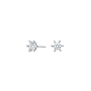 Ohrstecker 925/- rh Zirkonia 5mm Krappen